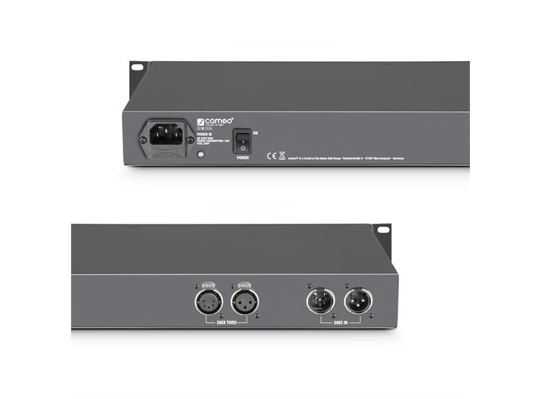 Cameo SB 6 DUAL - 6-channel DMX splitter / booster (3-pin and 5-pin)